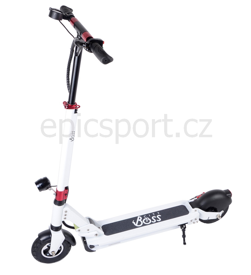 Elektrická koloběžka City Boss RX5 bílá - C1058
